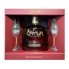 Ophyum 23 Sistema Solera 40% 0,7l v dárkovém boxu se 2 skleničkami