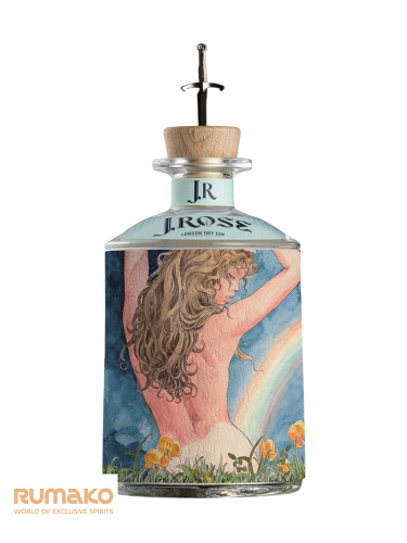 J.Rose London Dry Artisan Gin JR04 43% 0,7l v luxusnín dřevěném boxu