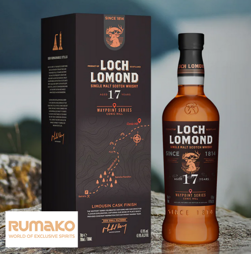 Loch Lomond 17 YO Waypoint Series Whisky 47,4% 0,7l v dárkové kazetě