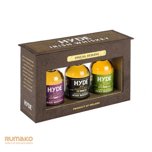 Hyde whisky mini NO.3, NO.5, NO.6 46% 3x 0,05l