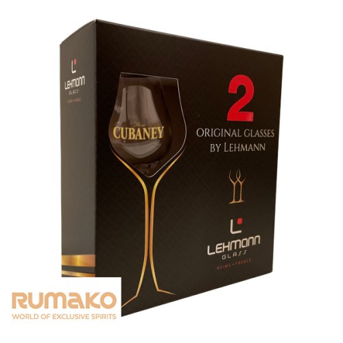 Cubaney 2x degustační sklenička v dárkovém balení 150 ml