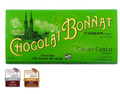 Čokoláda Bonnat Cusco Peru 75%