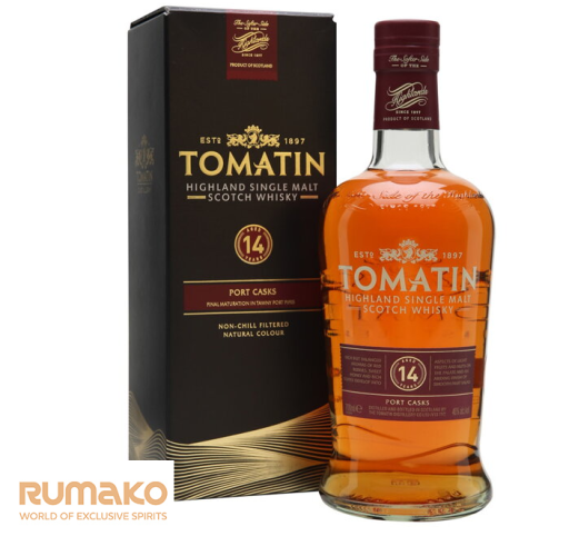 Tomatin 14 YO Port Casks 46% 0,7l GB
