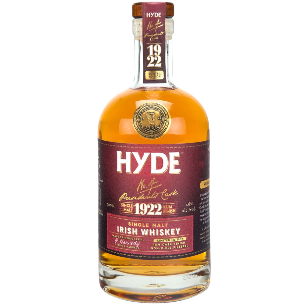 Hyde No.4 Presidents Cask Rum Finish 46% 0,7 l (holá láhev) 6 ks (karton)