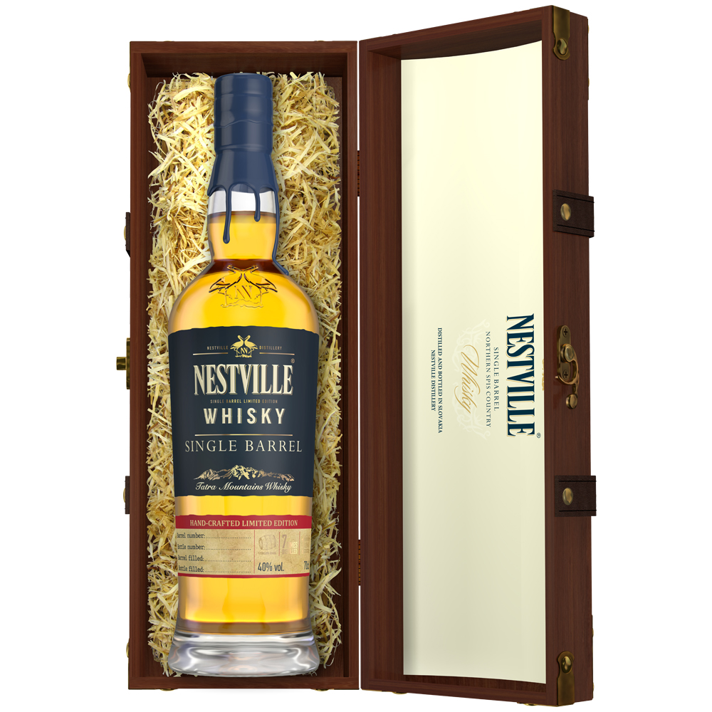 Nestville whisky single barrel 40% 0,7 l (dárkové balení kufr) Nestville whisky single barrel 40% 0,7 l (dárkové balení kufr) Nestville whisky single barrel 40% 0,7 l (dárkové balení kufr)