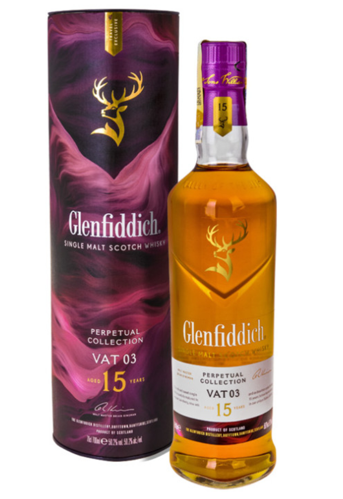 Glenfiddich Perpetual Collection 15y Vat 3 50,2% 0,7 l (holá láhev)