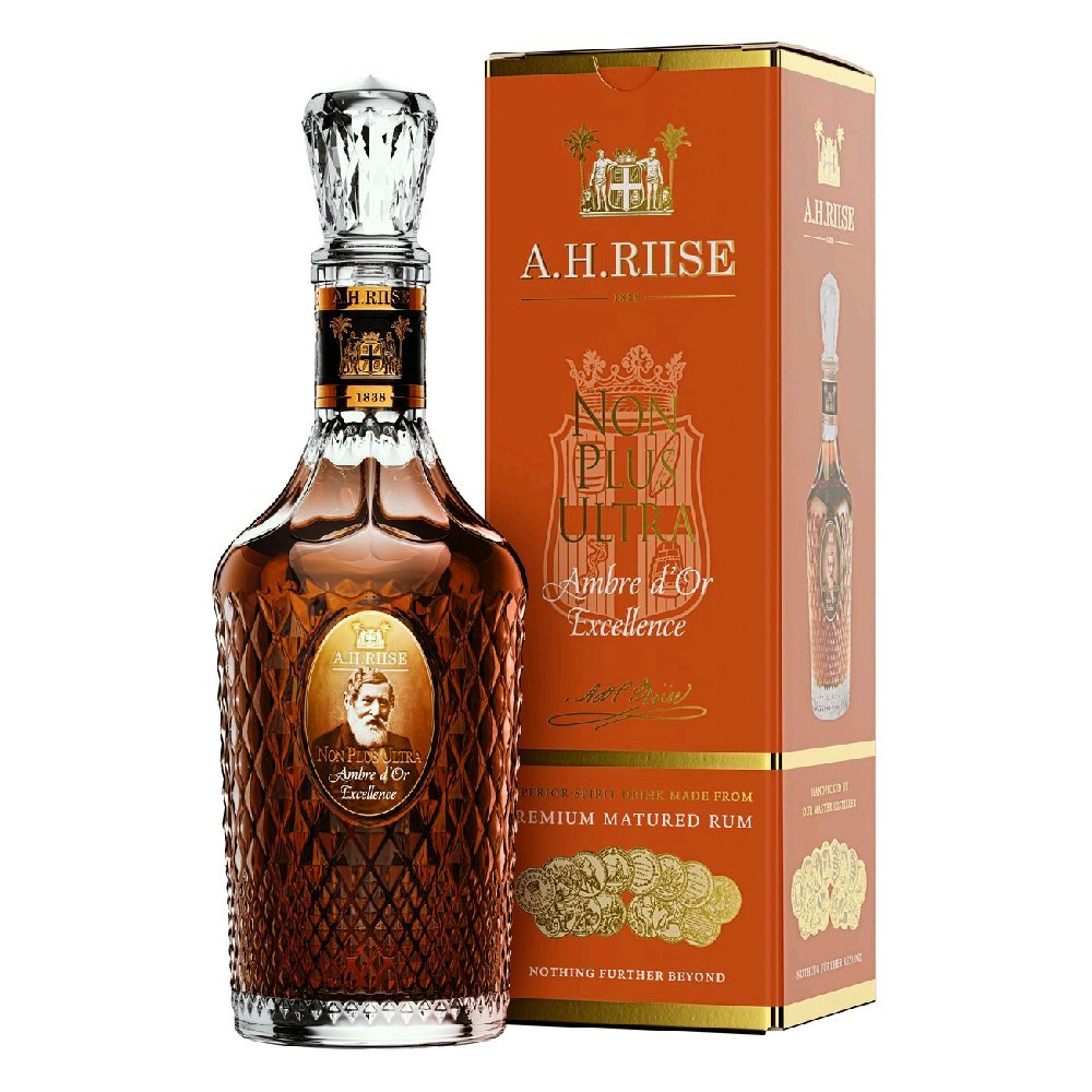 A.H. Riise Non Plus Ultra Ambre d'Or Excellence 42% 0,7 l (kazeta)
