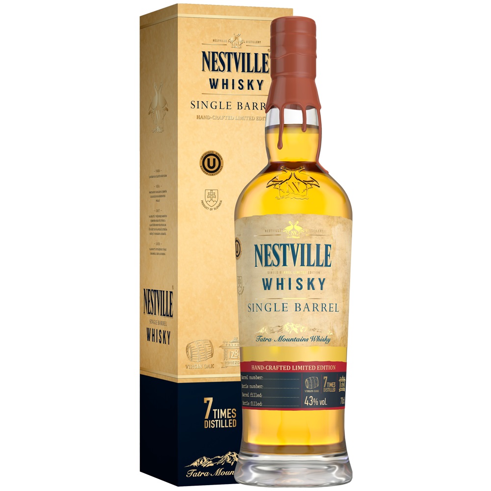 Nestville Whisky Single Malt 43% 0,7l (karton)