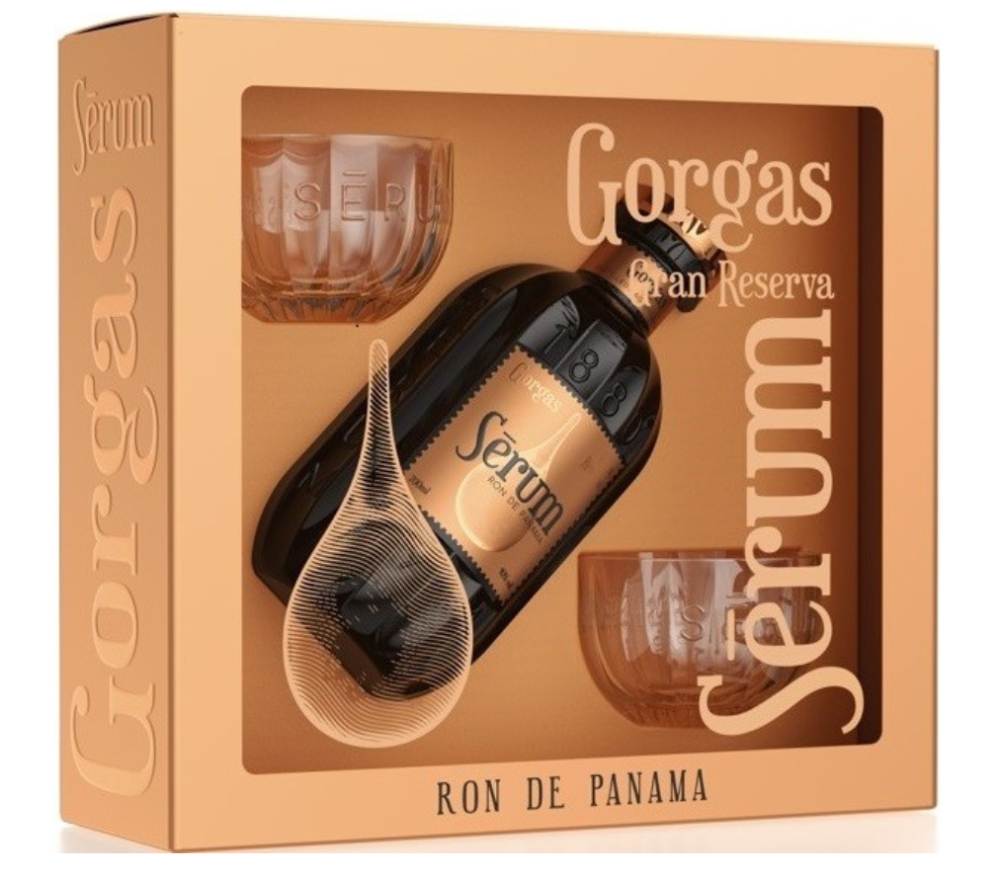 Serum Gorgas Gran Reserva 40% 0,7 l (dárkové balení 2 sklenice)