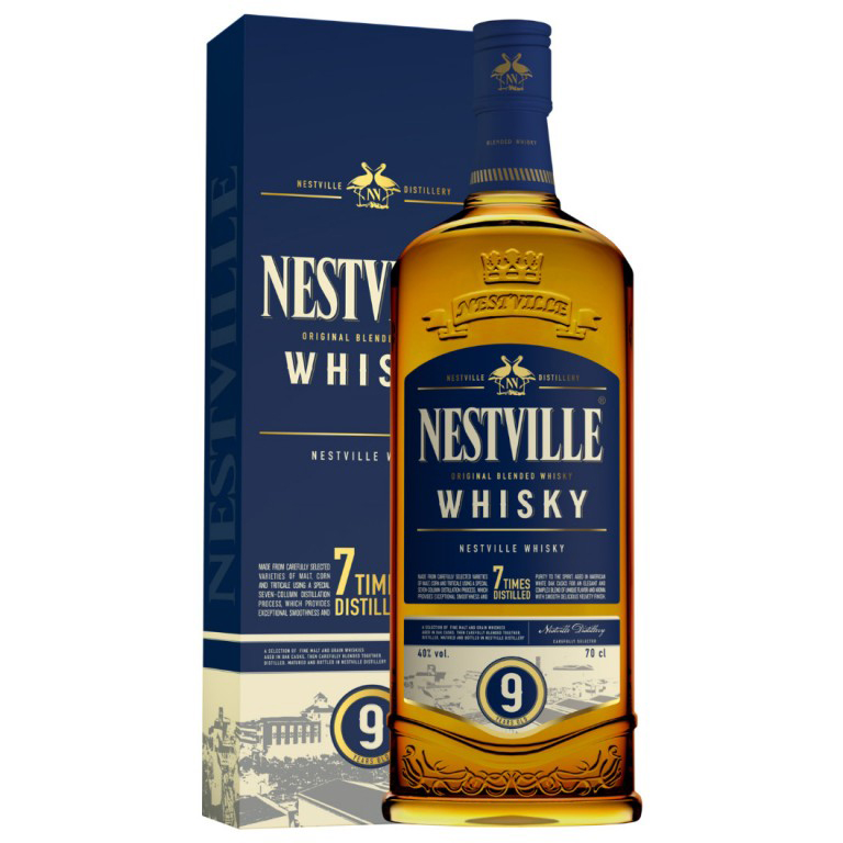 Nestville Whisky Blended 9y 40% 0,7 l (karton)