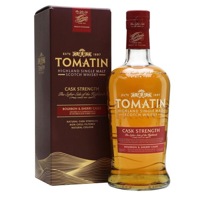 Tomatin Cask Strenght Burbon a Sherry Casks 57,5% 0,7l