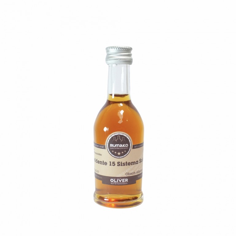 Degustační vzorek - Rum Presidente 15y 40% 0,04 l (holá láhev)