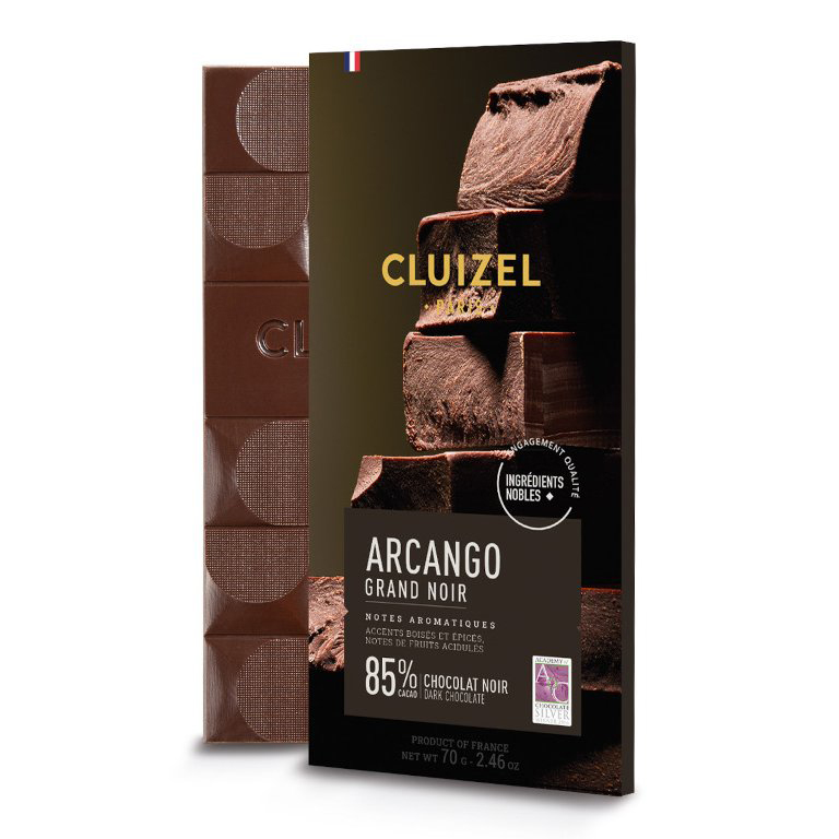 Čokoláda Michel Cluizel Arcango Grand Noir 85%, 70g