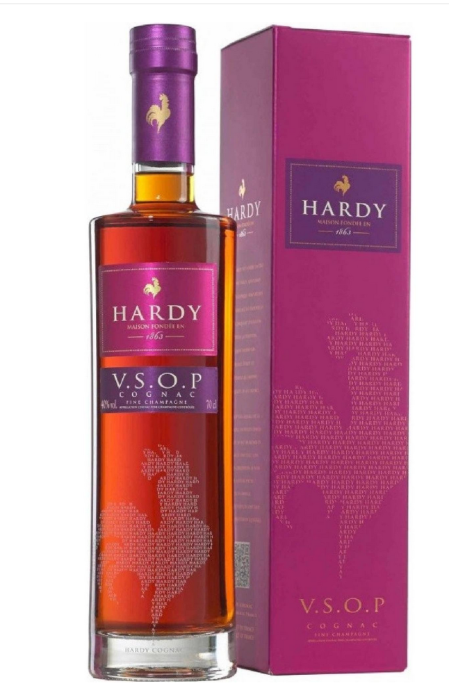 Hardy VSOP 40% 0,7 l (kazeta)