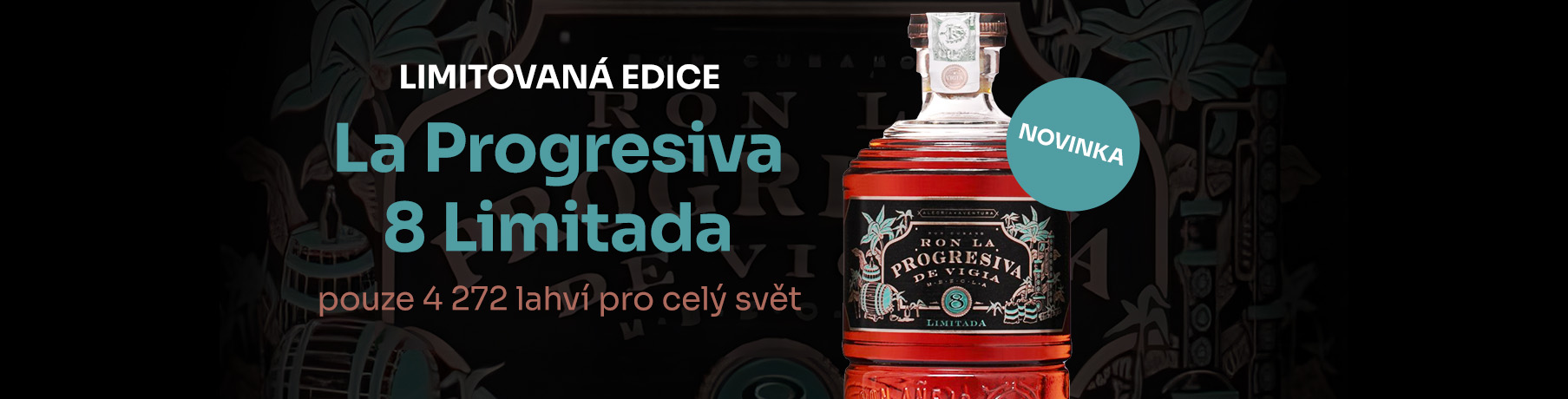 Limitovaná edice rumu La Progresiva 8 Limitada