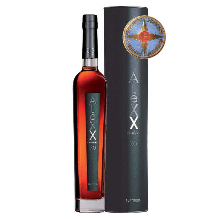 AleXX brandy XO Platinum 6y 40% 0,5 l (tuba)