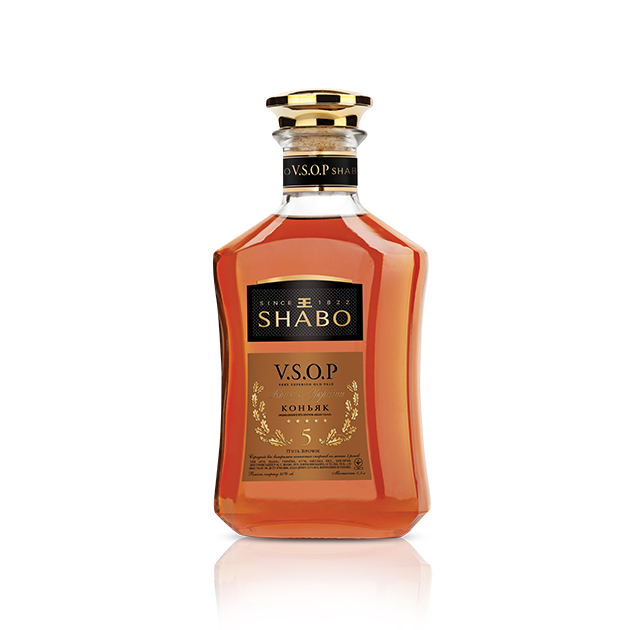 Shabo Brandy of Ukraine V.S.O.P. 5y 40% 0,5 l (holá lahev)