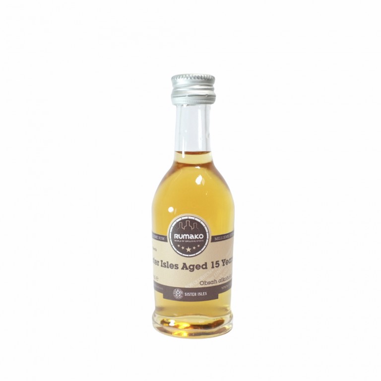 Degustační vzorek - Rum Sister Isles Aged 15y 45% 0,04 l (holá láhev)