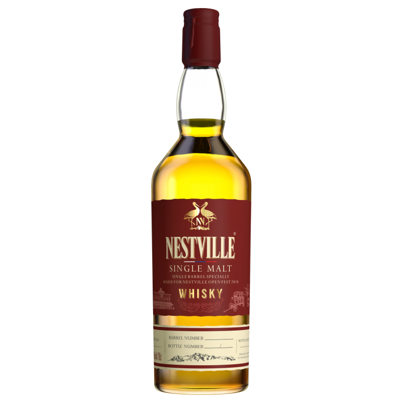 Nestville Whisky Single Malt Single Barrel 43% 0,7 l (holá láhev)