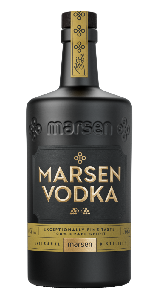 Craft vodka Marsen grape spirit 40% 0,7l