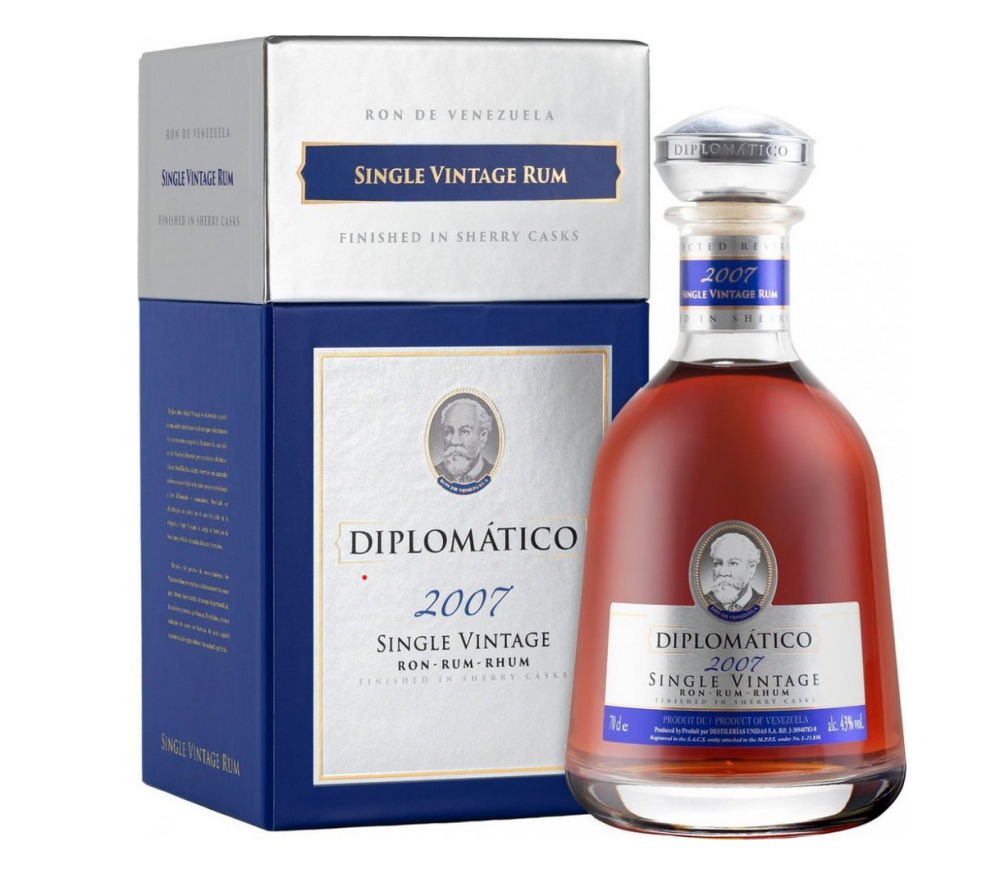 Diplomatico Single Vintage 2007 43% 0,7 l (karton)