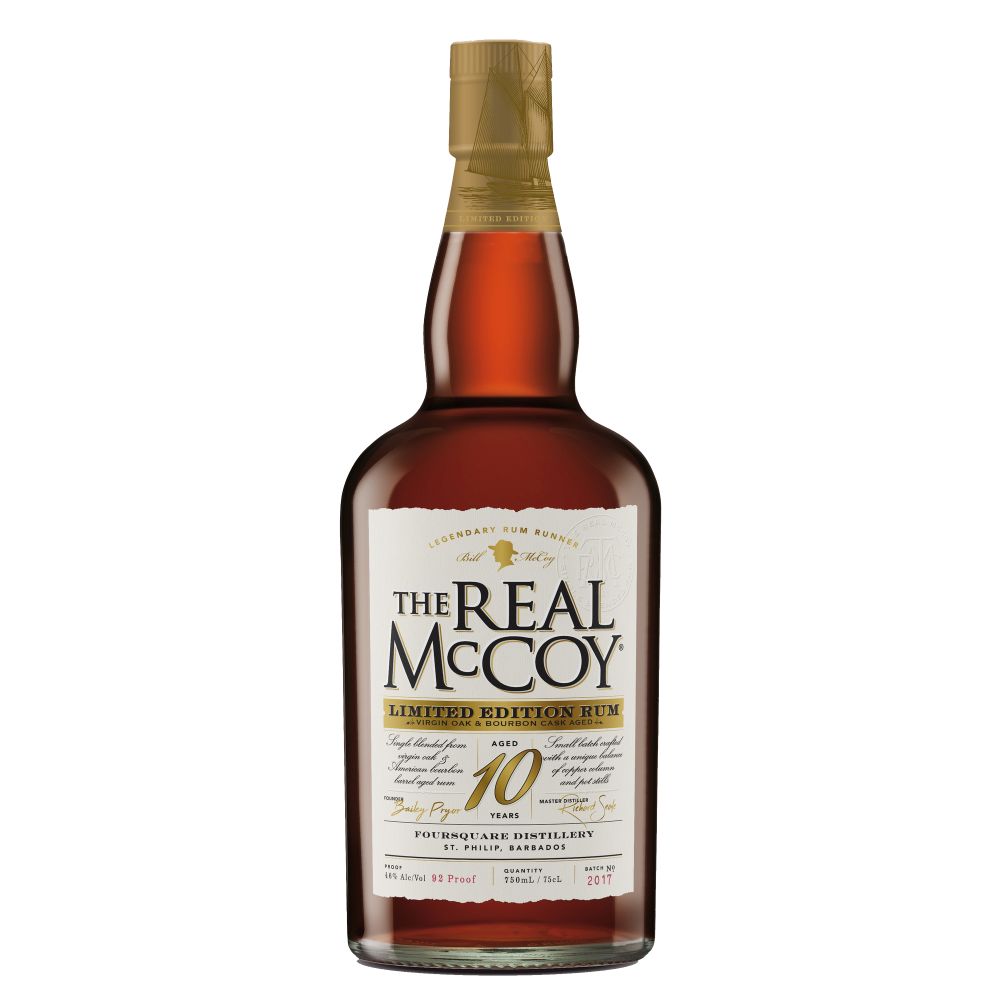 The Real McCoy 10 letý Limited Edition Virgin Oak 46% 0,7l (čistá flaša)