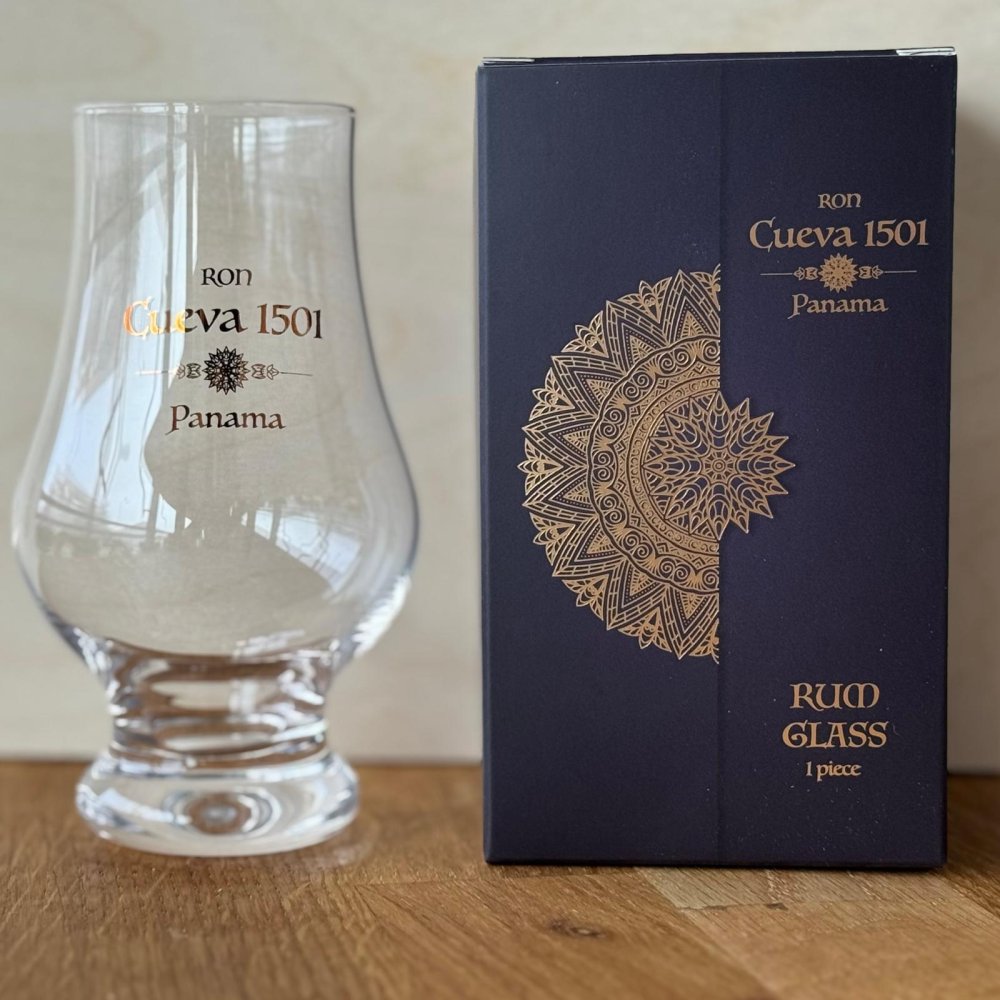 Degustační sklenička na rum Cueva (karton)